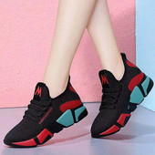 Pantofi sport ușori Pantofi de alergare pentru femei Pantofi cu încălțăminte pentru femei Pantofi sport pentru femei Platforme cu fundul gros Zapatillas Mujer Deportiva