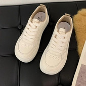 Little White Shoes Női tornacipők 2023 Új, lélegző női cipők Alkalmi sportdeszka cipők Sneaker felnőtteknek