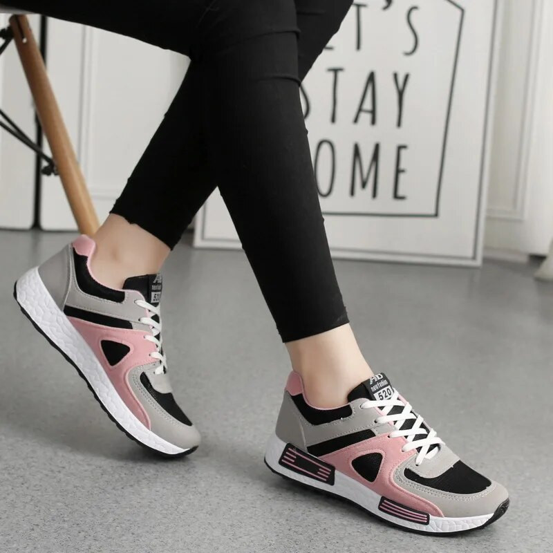 Ženska jesenska nova modna prozračna obuća za trčanje Neklizajuća platforma Ženska sportska obuća Udobne tenisice Zapatos De Mujer