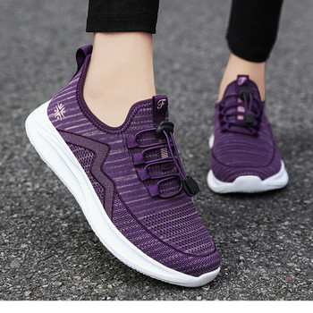 Γυναικεία παπούτσια που αναπνέουν μαλακή σόλα casual άνοιξη 2024 νέα μονό παπούτσι παπούτσια πεζοπορίας Κορεάτικη έκδοση μοντέρνα αθλητικά παπούτσια 36-41