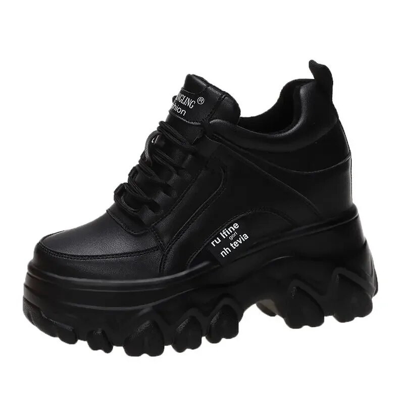 Inside Increase Daddy Shoes Ženske Ins Tide 2023 Nove proljetne plišane tople sportske cipele s debelim potplatom Ležerne