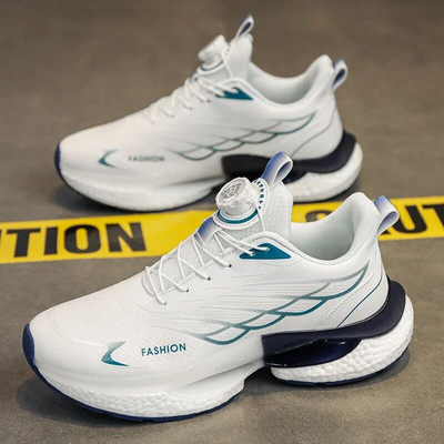 Heren Schoenen 2023, nove muške vulkanizirane cipele s dizajnom rotirajućih gumba, jesenske lagane i udobne muške ležerne sportske cipele