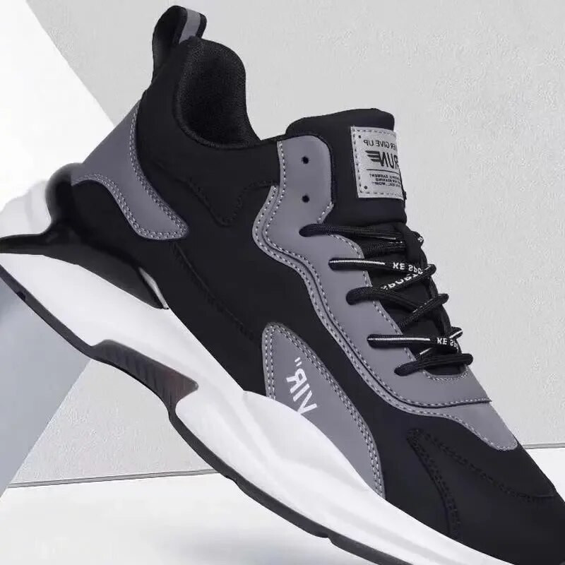 Vyriški laisvalaikio batai Vyriški rudeniniai Nauji bėgimo sportiniai sportbačiai Klasikiniai tinkliniai kvėpuojantys laisvalaikio batai Vyriški madingi lengvi sportbačiai