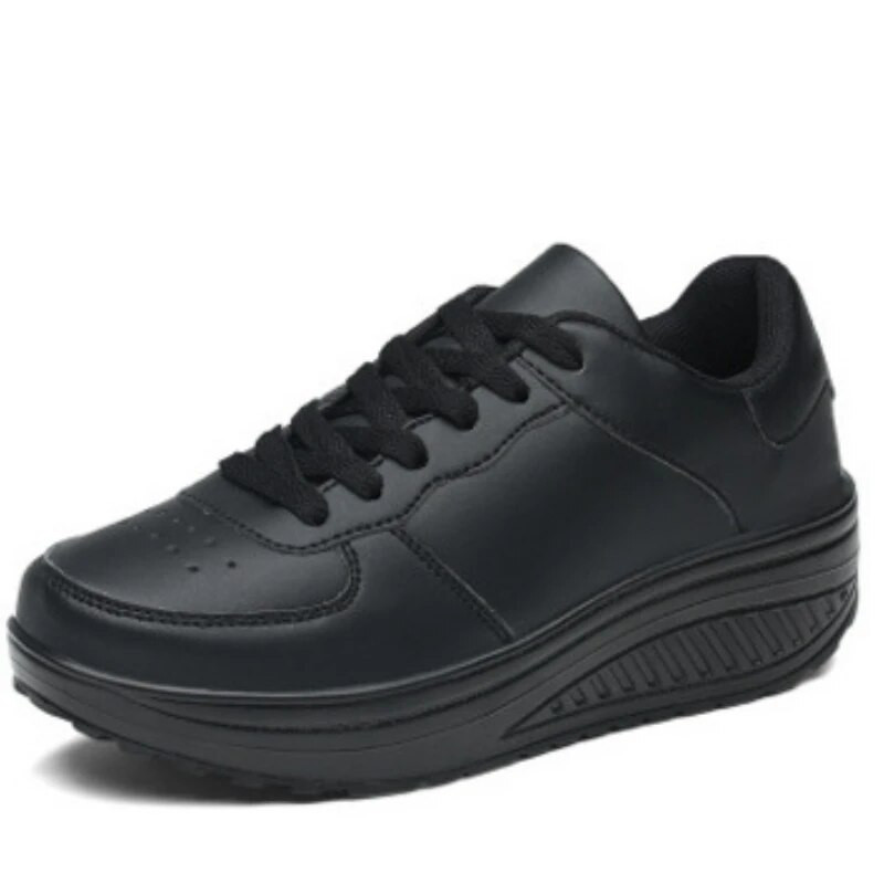 Ženske cipele Kožne cipele na vezanje Sportske cipele Studentske tenisice s platformom za hodanje na otvorenom Ženske cipele Zapatos De Mujer