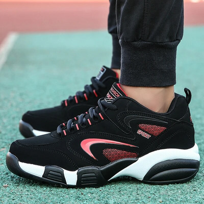 Jesenska i zimska muška sportska obuća za srednje i starije osobe Očeva putna muška obuća Potplati od kravlje tetive Neklizajuće cipele za slobodno vrijeme