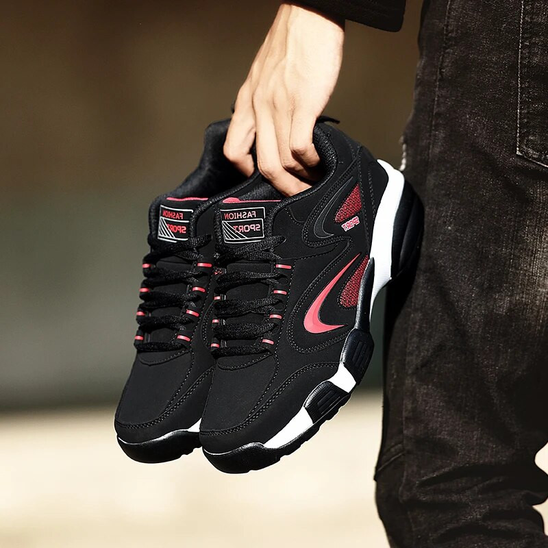 Jesenska i zimska muška sportska obuća za srednje i starije osobe Očeva putna muška obuća Potplati od kravlje tetive Neklizajuće cipele za slobodno vrijeme