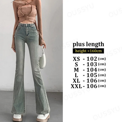 Nyári kiszélesedő farmer Női Vintage magas derekú laza kényelmes farmer Női nadrág Elasztikus divat Boyfriend stílusú farmer nadrág