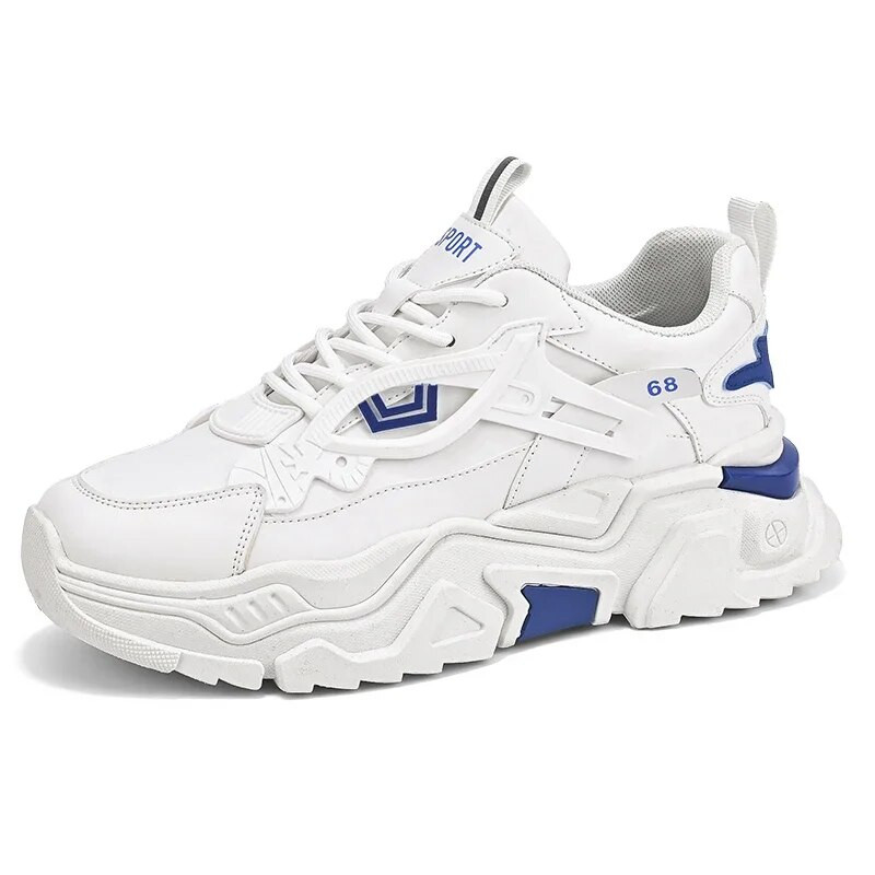 Debele tenisice Muške cipele 2023. za muškarce Ležerna sportska obuća od poliuretana Svestrane cipele za hodanje na vezanje Zapatillas De Hombre