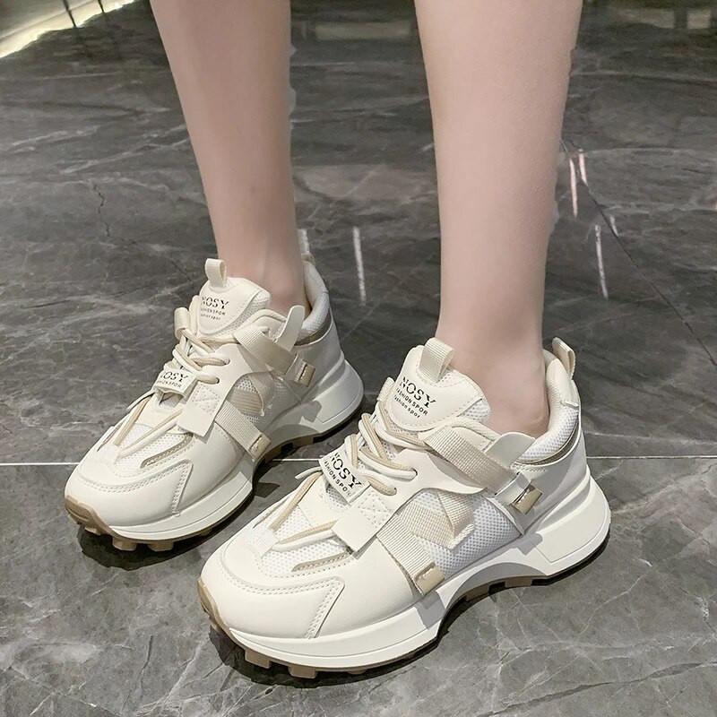 Ženske tenisice Platforma Slip-On Cipele mješovitih boja za žene Ležerne udobne sportske na otvorenom Ženske cipele Zapatos De Mujer