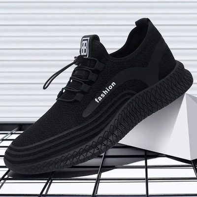 Tossud Tenis Masculino Meeste Vulcanize Jalatsid Võrk Meeste Kingad Vabaaja hingavad meeste tossud Moodne paeltega Kerge kõndimine