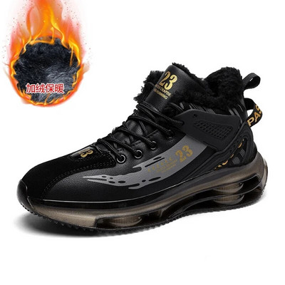 Χειμερινές βαμβακερές μπότες ανδρικά αθλητικά παπούτσια για τρέξιμο Μόδα για υπαίθριο τζόκινγκ Αθλητικά παπούτσια που αναπνέουν υποδήματα μπάσκετ