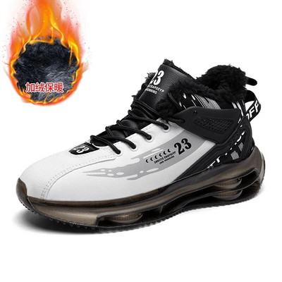 Χειμερινές βαμβακερές μπότες ανδρικά αθλητικά παπούτσια για τρέξιμο Μόδα για υπαίθριο τζόκινγκ Αθλητικά παπούτσια που αναπνέουν υποδήματα μπάσκετ