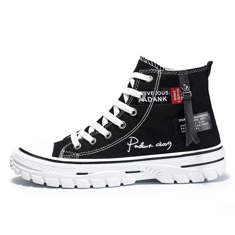 Muške cipele Vulcanize Canvas cipele Visoke tenisice Ležerne prozračne cipele s platformom Muške tenisice Tenis Masculino Chunky Sneakers
