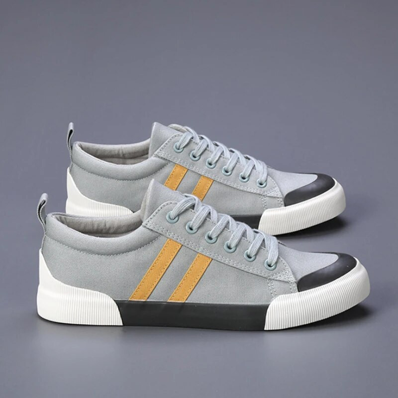 Vyriški apatiniai drobiniai batai Laisvalaikio vienspalviai apvalūs suvarstomi kasdieniai vaikščiojimo batai Lengvi, patogūs, paprasti, kieti plokščiapadžiai batai