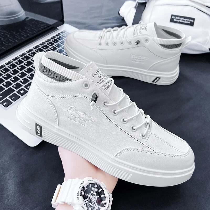 Robbanékony stílusú alkalmi cipők Férfi Népszerű modell Divatos, vízálló férfi tornacipő Gyönyörű és divatos teniszcipő