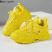 Meariasthi naiste tossud, naiste mood, võrk, hingav tennis, naiste, tüdrukute spordiplatvorm Vulkaniseerivad kingad valged Zapatillas Mujer