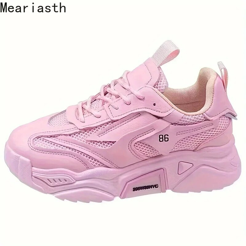 Meariasthi naiste tossud, naiste mood, võrk, hingav tennis, naiste, tüdrukute spordiplatvorm Vulkaniseerivad kingad valged Zapatillas Mujer