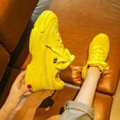 Popularno prodavane tenisice s platformom Ženske vulkanizirane cipele Bright Sugar Ležerne cipele Ženske tenisice Ženske tenisice s ravnom platformom Ženske