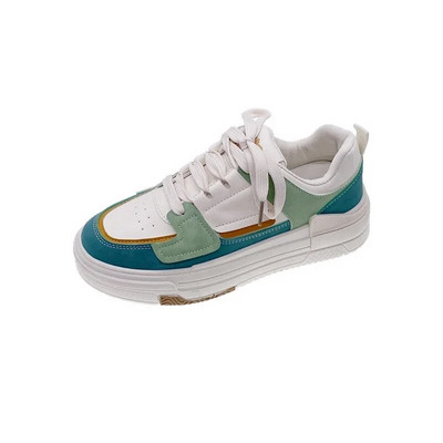 jaunas kedas sievietēm Platformas plakanas kurpes Modes zaļi ikdienas trenažieri Sieviešu chunky sporta apavi 2023. gada sieviešu apavi Vulcanize