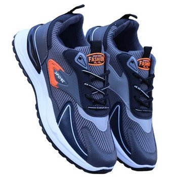 Ανδρικά αθλητικά παπούτσια Άνοιξη Νέα αναπνεύσιμα άνετα βουλκανιζέ παπούτσια Ανδρικά κορδόνια Casual Flat Running Trend Platform Dad