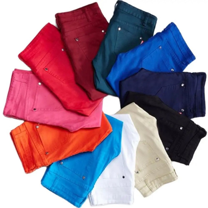 Nyári női, tavaszi, tömör kitörésű nadrág Női alacsony derékú, csengő alsó Bodycon női sztreccs széles szárú, hétköznapi elasztikus pamut nadrág