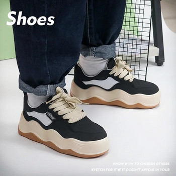 Άνοιξη και φθινόπωρο νέο στυλ casual παπούτσια με χοντρή σόλα για άνδρες και γυναίκες China-Chic ρετρό αθλητικά παπούτσια Ευέλικτα φοιτητικά παπούτσια