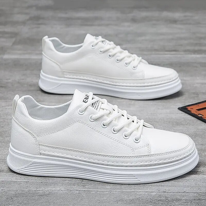 Ljetne tenisice Muška kožna obuća za slobodno vrijeme Muška alternativa Trend Muška muška obuća Zapatos De Hombre Debljina dna
