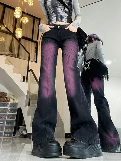 Circyy široke hlače, ženske traperice visokog struka, jesen 2023., nove, dugmad, uske traperice pune dužine, dizajnerske ulične hlače