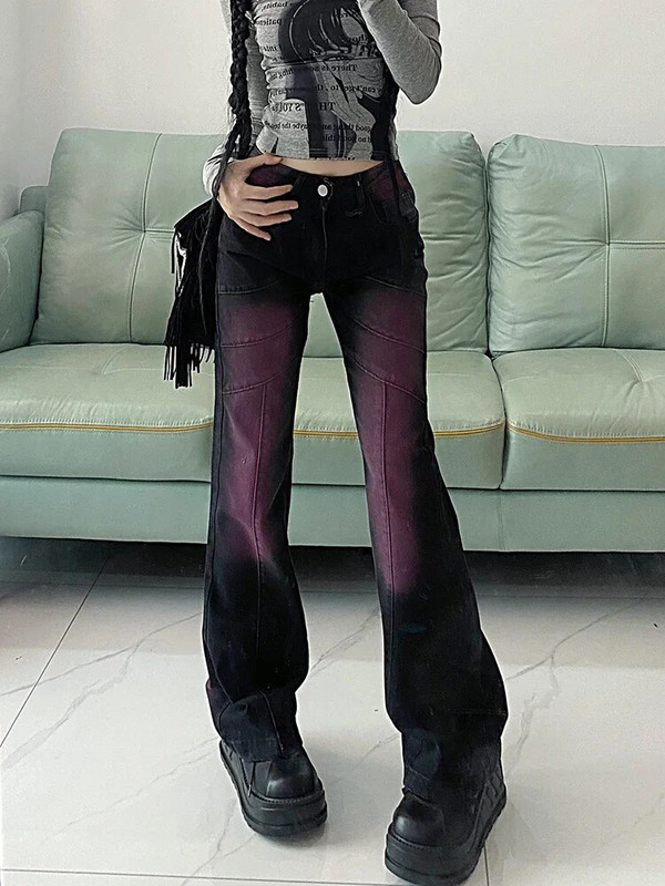 Circyy široke hlače, ženske traperice visokog struka, jesen 2023., nove, dugmad, uske traperice pune dužine, dizajnerske ulične hlače