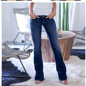 Γυναικεία Μόδα Τζιν Slim Skinny Stretch Σέξι παντελόνι με φλόγα με χαμηλή μέση ελαστικό γυναικείο παντελόνι Brazilian φθινόπωρο και άνοιξη C3120