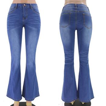 Γυναικεία Μόδα Τζιν Slim Skinny Stretch Σέξι παντελόνι με φλόγα με χαμηλή μέση ελαστικό γυναικείο παντελόνι Brazilian φθινόπωρο και άνοιξη C3120