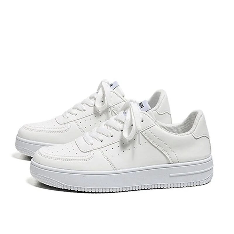 2023 m. nauji Little White Shoes Kvėpuojantys ir universalūs vyriški madingi laisvalaikio batai Populiarūs berniukų sportiniai batai