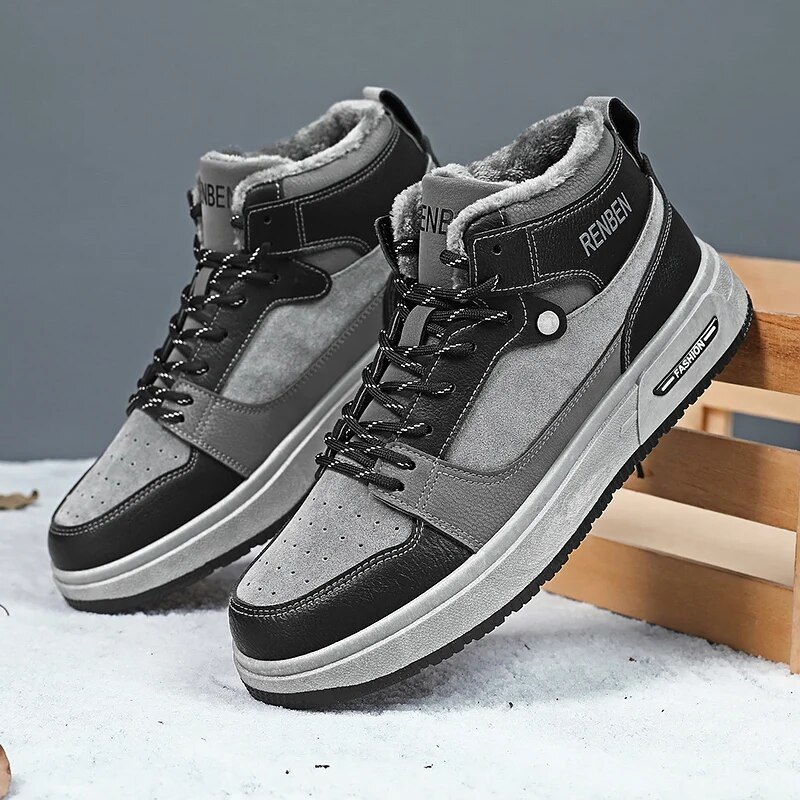 2023 m. nauji izoliuoti žieminiai batai vyrams Patogūs sportiniai vaikščiojimo vyriški sportbačiai, neslystantys vyriški batai Botas Hombre