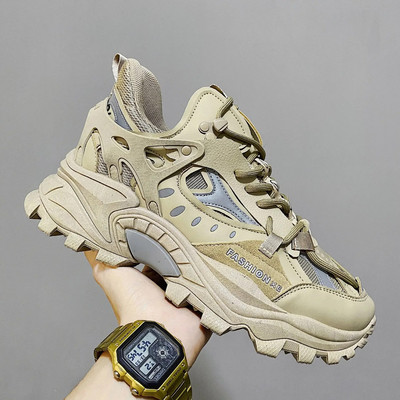 Vulkanizirane cipele Luksuzne tenisice Muške Harajuku zdepaste tenisice Jesenska crna obuća za trčanje Muška visoka moda Zapatos Hombre