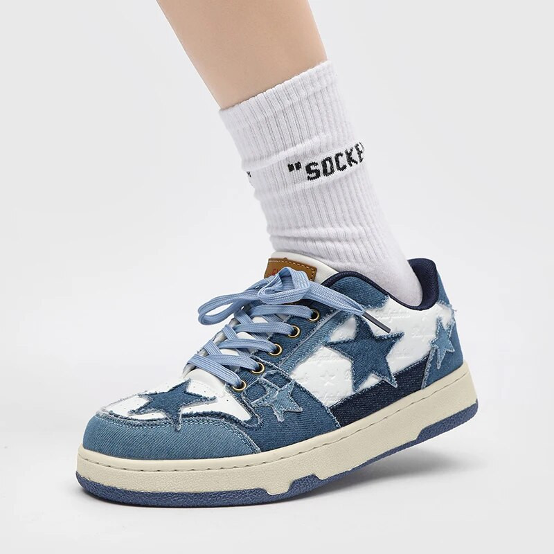 Ženske cipele za muškarce Tenisice za tenis Star Punk Hip-hop Cipele za skejtbord Modne muške cipele za parove Sportske na otvorenom Ležerne cipele R002