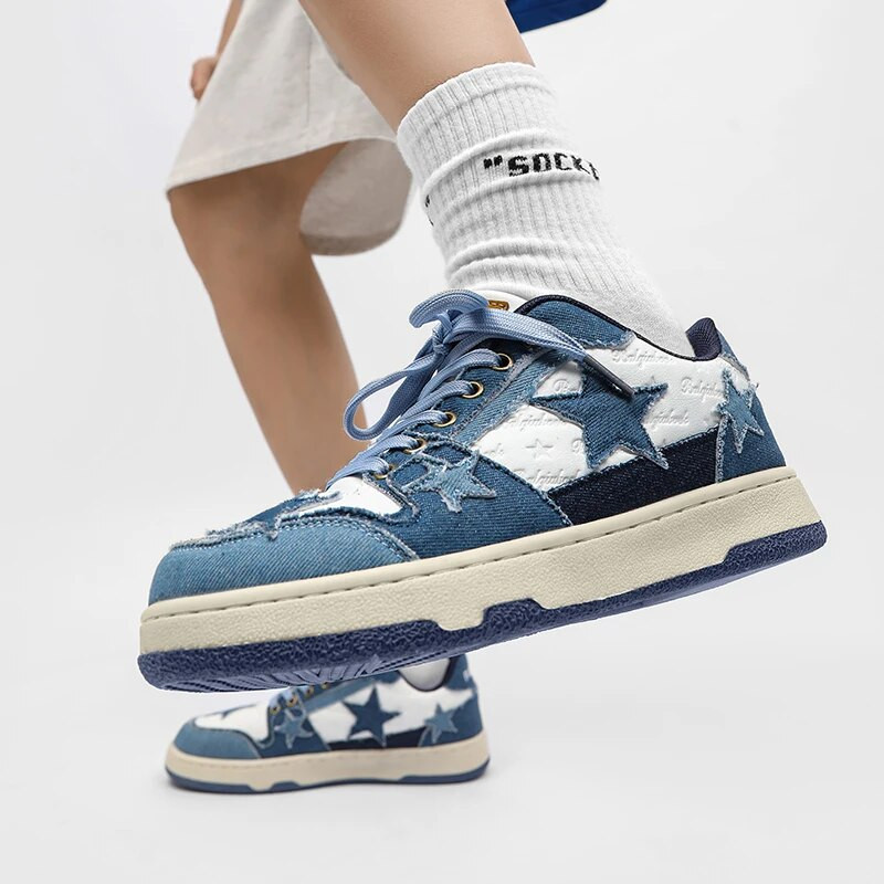 Ženske cipele za muškarce Tenisice za tenis Star Punk Hip-hop Cipele za skejtbord Modne muške cipele za parove Sportske na otvorenom Ležerne cipele R002