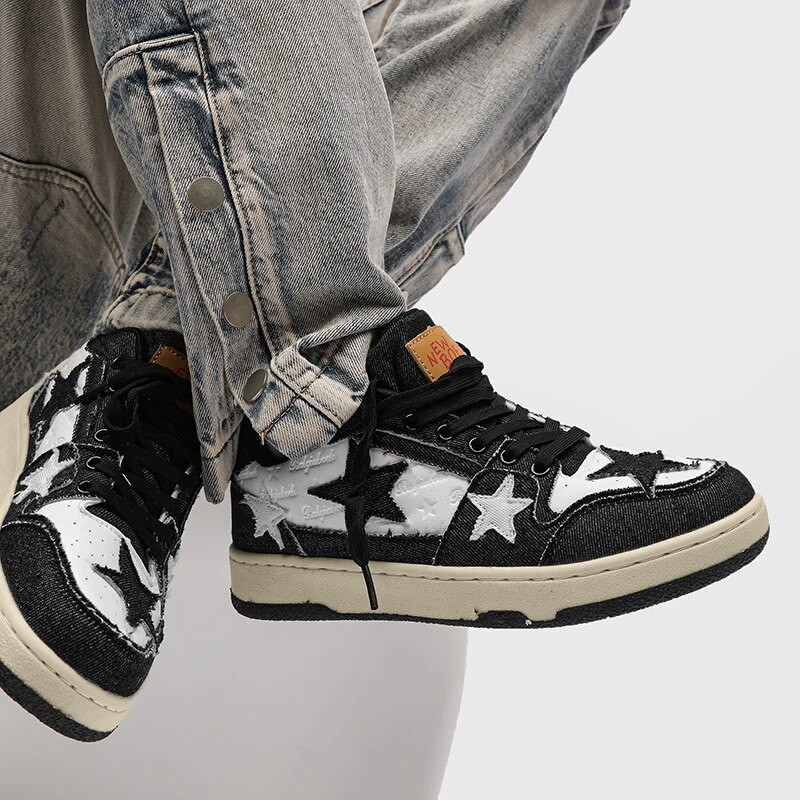 Ženske cipele za muškarce Tenisice za tenis Star Punk Hip-hop Cipele za skejtbord Modne muške cipele za parove Sportske na otvorenom Ležerne cipele R002