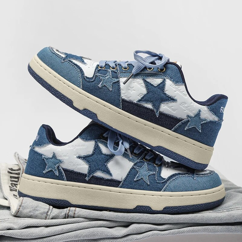 Ženske cipele za muškarce Tenisice za tenis Star Punk Hip-hop Cipele za skejtbord Modne muške cipele za parove Sportske na otvorenom Ležerne cipele R002