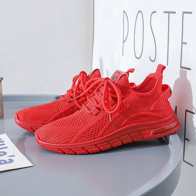 Nova modna zračna pletena ženska obuća Prozračne mrežaste cipele Sportske cipele za ležerno vrijeme Dizajnerske tenisice 2023.