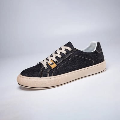 Jaapani stiilis kauboisinised meeste lõuendist tossud, lamedad, libisemiskindlad meeste vulkaniseeritud jalanõud, hingavad madala lõikega rulajalatsid meestele