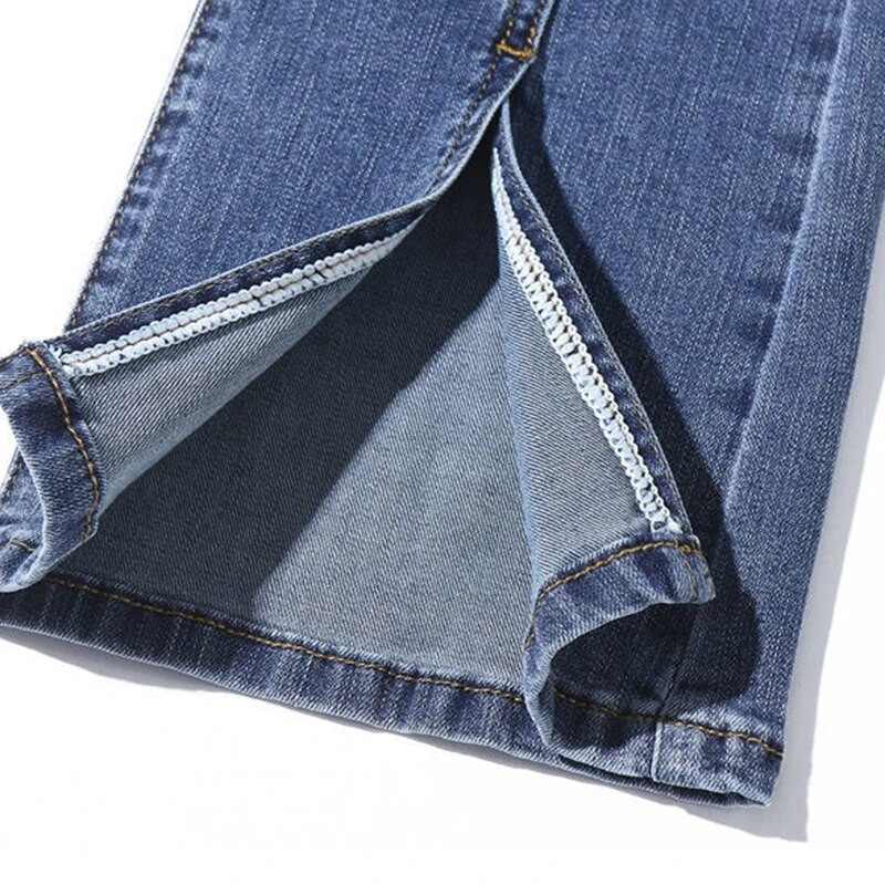 Prevelike 4XL uske traperice visokog struka, ležerne korejske modne traper hlače proljeće jesen ženske uske elegantne Vaqueros