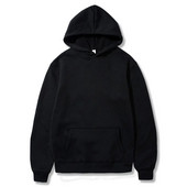 Hanorace Hanorace Bărbați Femeie Moda Negru Alb 17 Culoare uni Toamna Iarnă Polar Cald Hip Hop Hanoră Bărbați Brand Casual Topuri