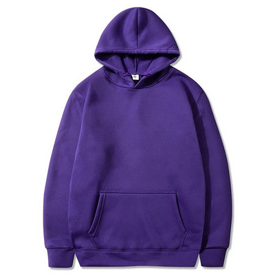 Hanorace Hanorace Bărbați Femeie Moda Negru Alb 17 Culoare uni Toamna Iarnă Polar Cald Hip Hop Hanoră Bărbați Brand Casual Topuri