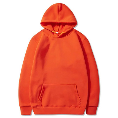 Hanorace Hanorace Bărbați Femeie Moda Negru Alb 17 Culoare uni Toamna Iarnă Polar Cald Hip Hop Hanoră Bărbați Brand Casual Topuri