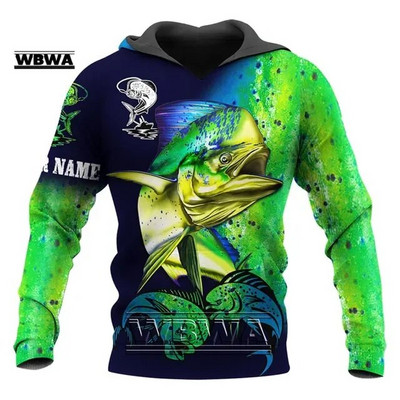 Hanorac cu glugă 3D Tuna Fishing pentru bărbați, îmbrăcăminte stradală Harajuku, pulover casual unisex, jachetă de toamnă, îmbrăcăminte sport. 2023 Nou