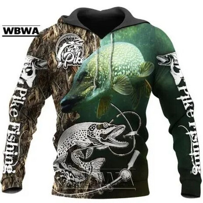 Hanorac cu glugă 3D Tuna Fishing pentru bărbați, îmbrăcăminte stradală Harajuku, pulover casual unisex, jachetă de toamnă, îmbrăcăminte sport. 2023 Nou