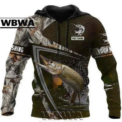 Hanorac cu glugă 3D Tuna Fishing pentru bărbați, îmbrăcăminte stradală Harajuku, pulover casual unisex, jachetă de toamnă, îmbrăcăminte sport. 2023 Nou