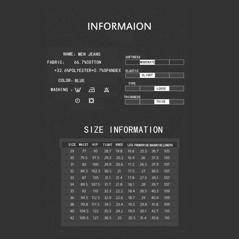BROWON 2024 őszi új férfi farmernadrág, divatos egyszínű, cipzáras férfi bő farmer Középső, egyenes, alkalmi teljes hosszúságú farmer férfi ruhák