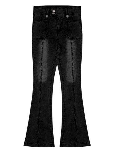 Zimske Y2K ležerne traperice Ženska ulična odjeća Visokog struka Chic uske široke hlače Ženske traper hlače u korejskom stilu Harajuku 2022.