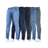 Muške hlače Modne muške ležerne hlače Rastezljive traperice Uske radne hlače Muške vintage isprane velike veličine Jean Slim Fit za muškarce Odjeća